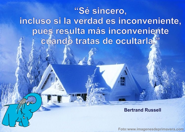 Una Enseñanza de Bertrand Russell sobre La Sinceridad, en La Frase del día.